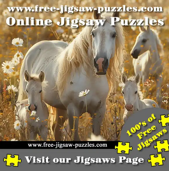Hundreds of free online jigsaws of Animals and Nature