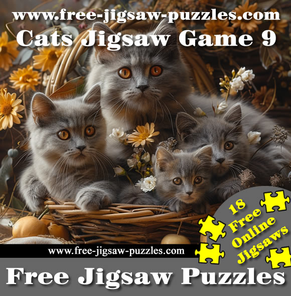 Cats | Cute and Funny Cat Jigsaws 9