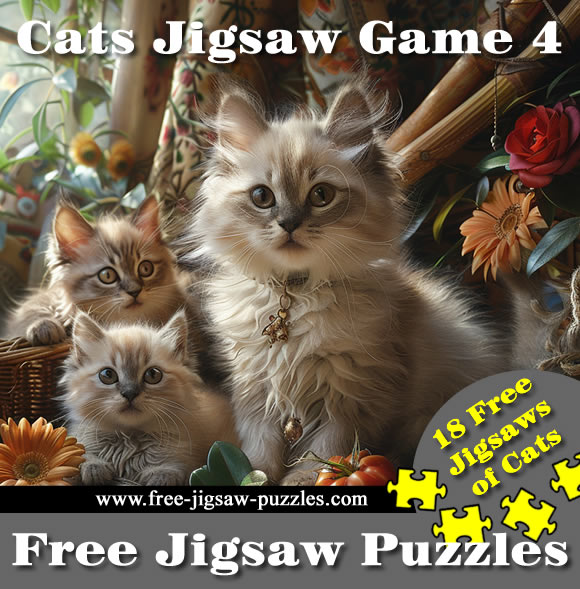 Cats | Cute and Funny Cat Jigsaws 4
