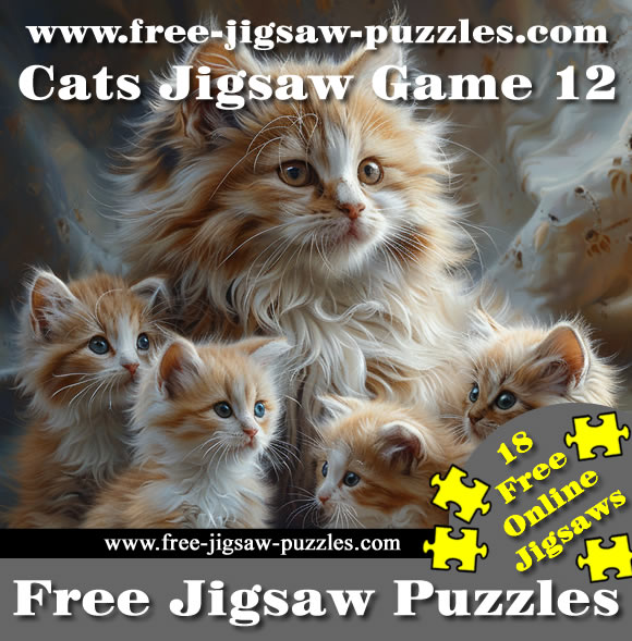 Cats | Cute and Funny Cat Jigsaws 12