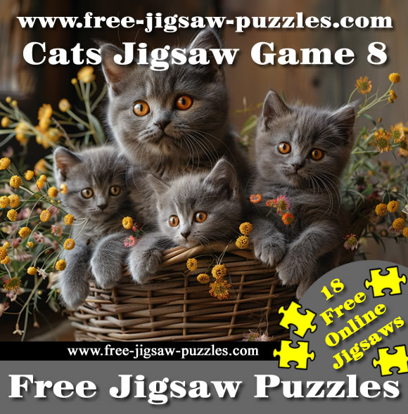 Cats | Cute and Funny Cat Jigsaws 8