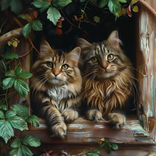 Maine Coon cat - picture 14 of 30