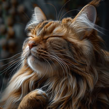 Picture of a Maine Coon cat