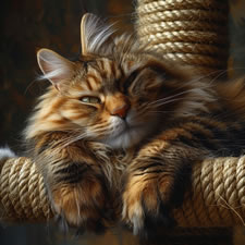 Picture of a Maine Coon cat - 22