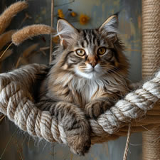 Picture of a Maine Coon cat - 23
