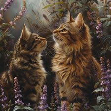 Picture of a Maine Coon cat - 24