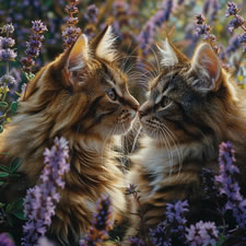 Picture of a Maine Coon cat - 26